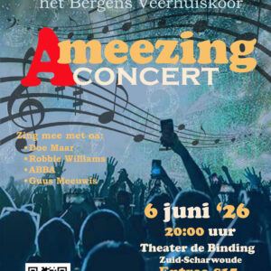 Ameezing concert - 6 juni 2026